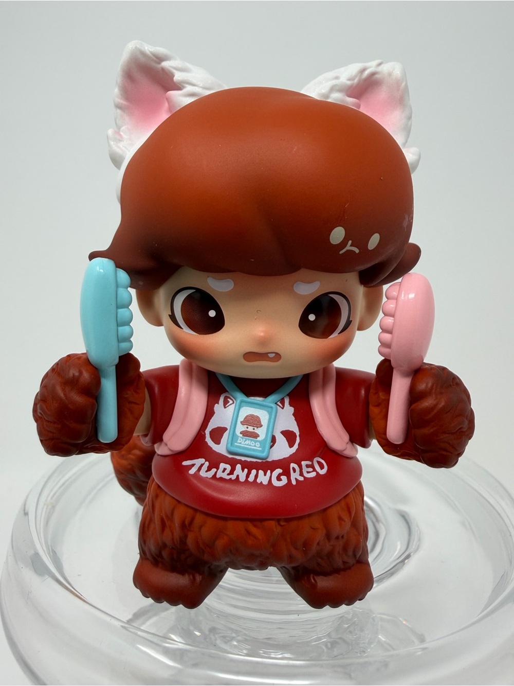 DIMOO RED PANDA MEI Popmart DIMOO WORLD OF PIXAR Series Vinyl Figure